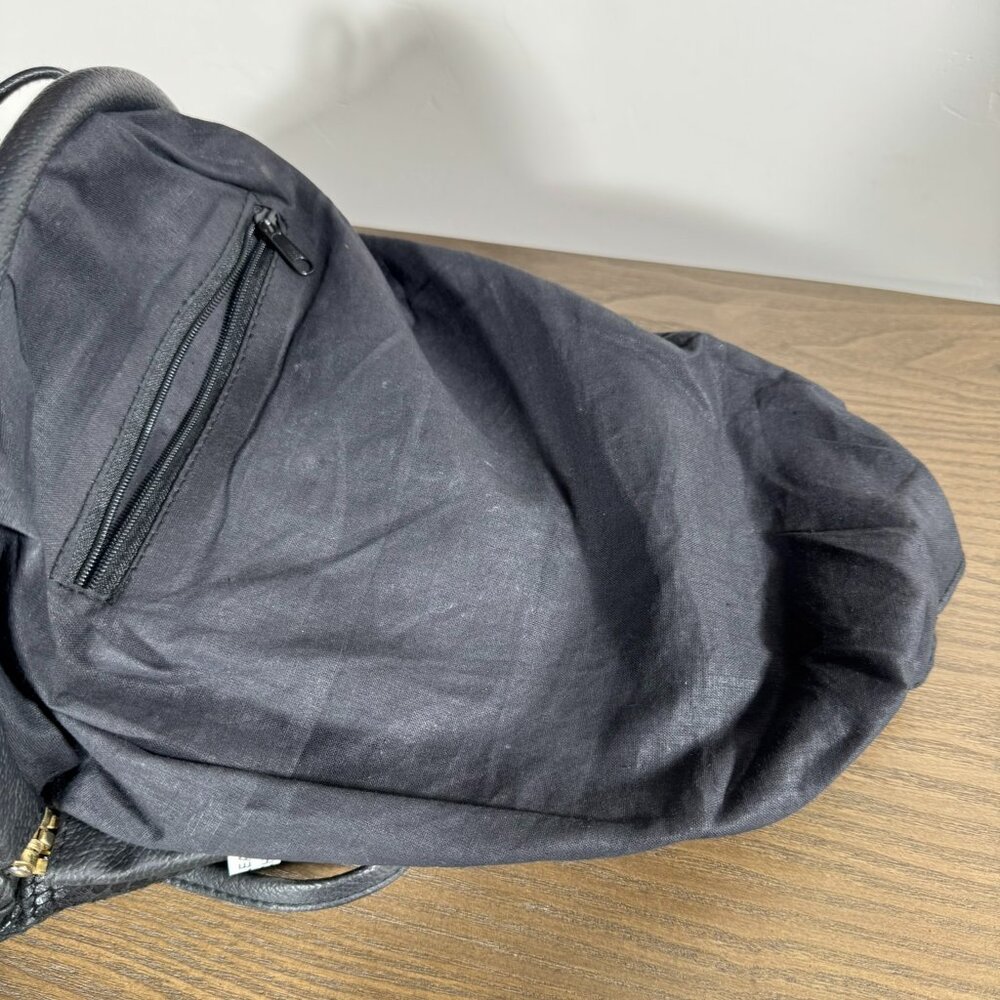 Black Snakeskin-Embossed Shoulder Bag — NWOT - Picture 8 of 12